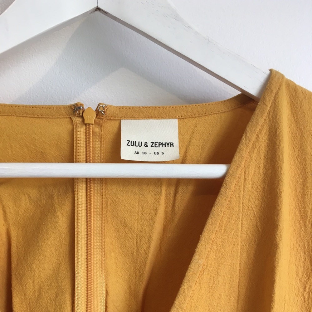 Linen Mini Dress - Picture 3 of 7